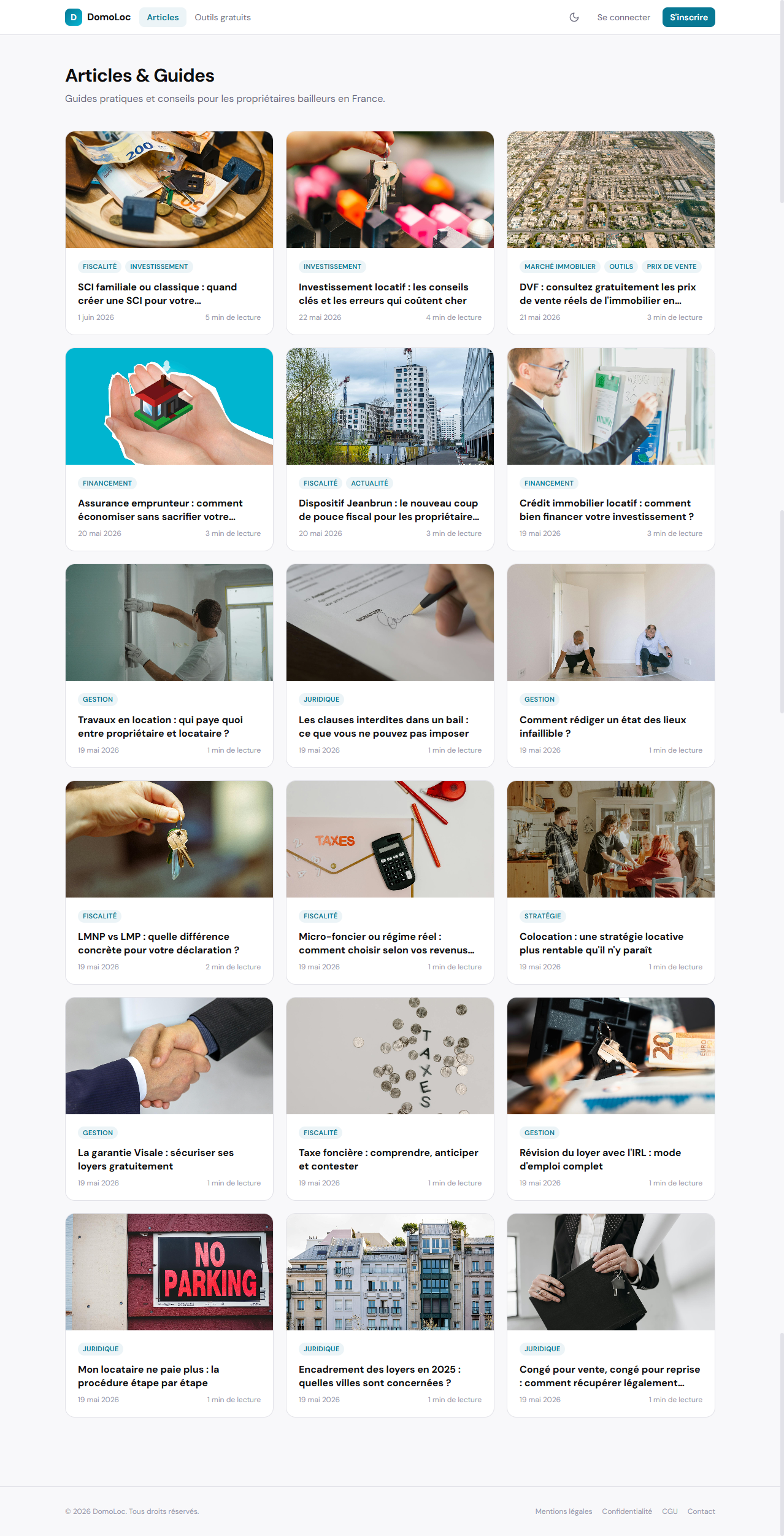 Domoloc — articles et guides